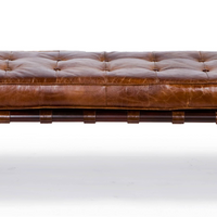 Tufted Gallery Bench