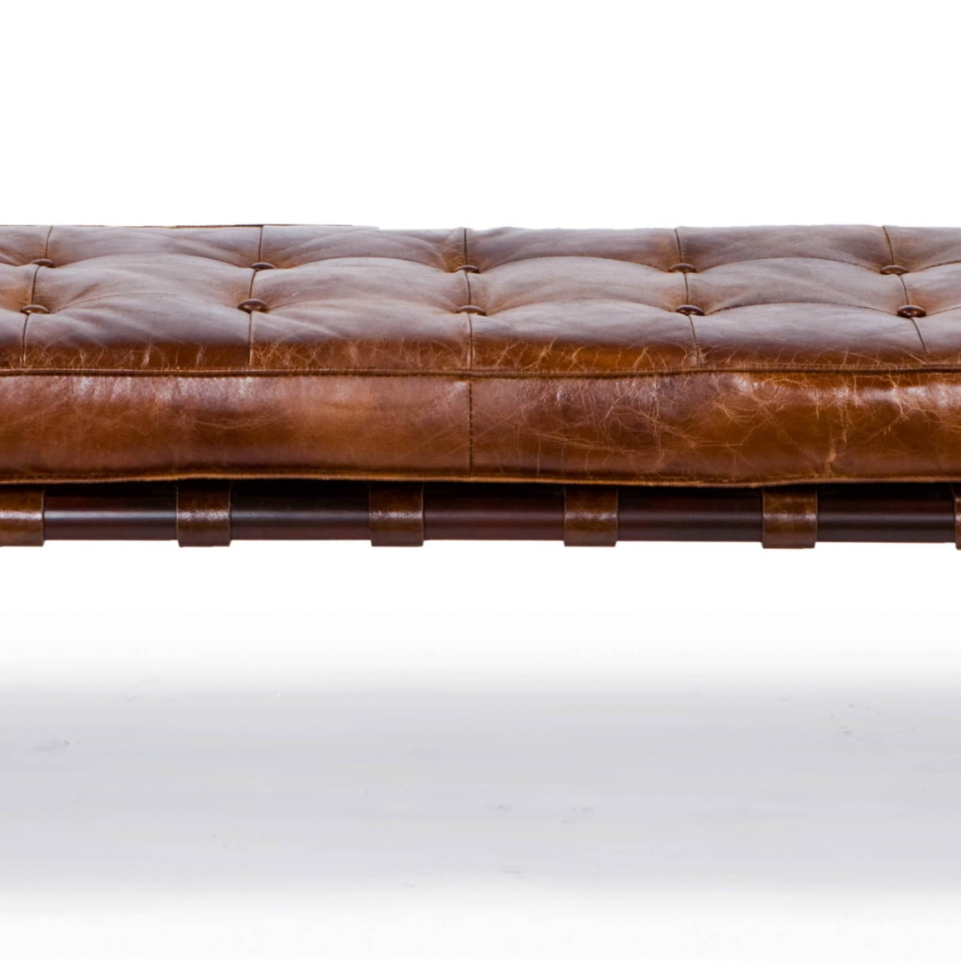 Tufted Gallery Bench