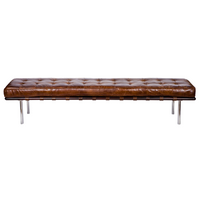 Tufted Gallery Bench