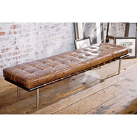 Tufted Gallery Bench