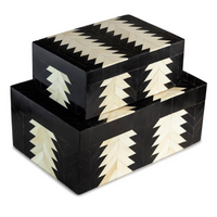 Venota Decorative Boxes, Set of 2