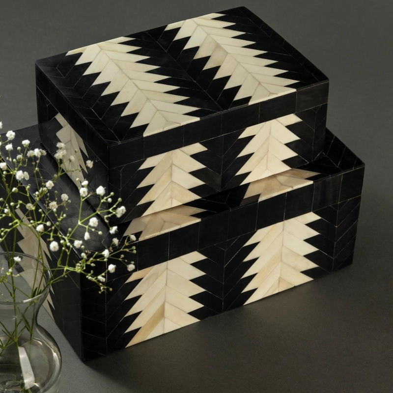 Venota Decorative Boxes, Set of 2