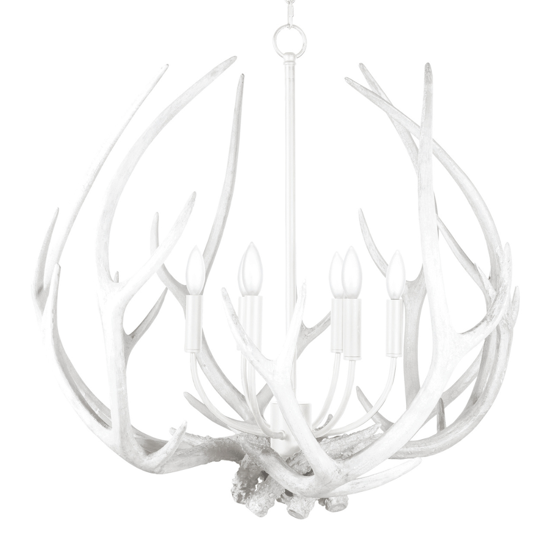 Waylon Antler Round Chandelier