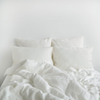 White Linen Duvet Cover Set