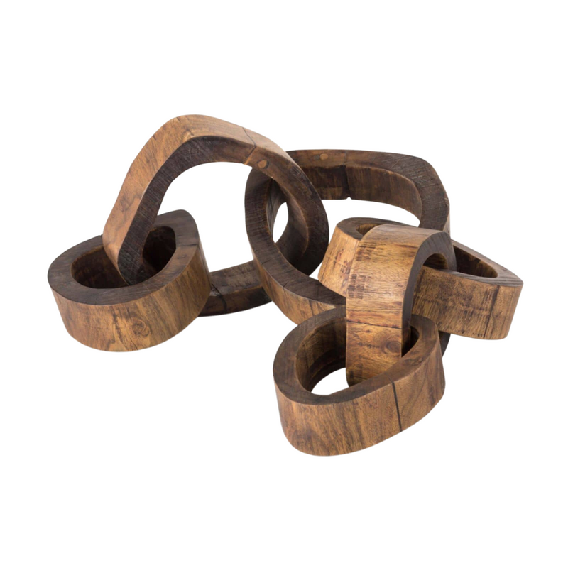 Wooden Links Centerpiece