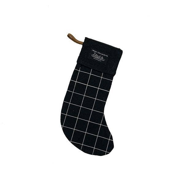 Grid Stocking - Black