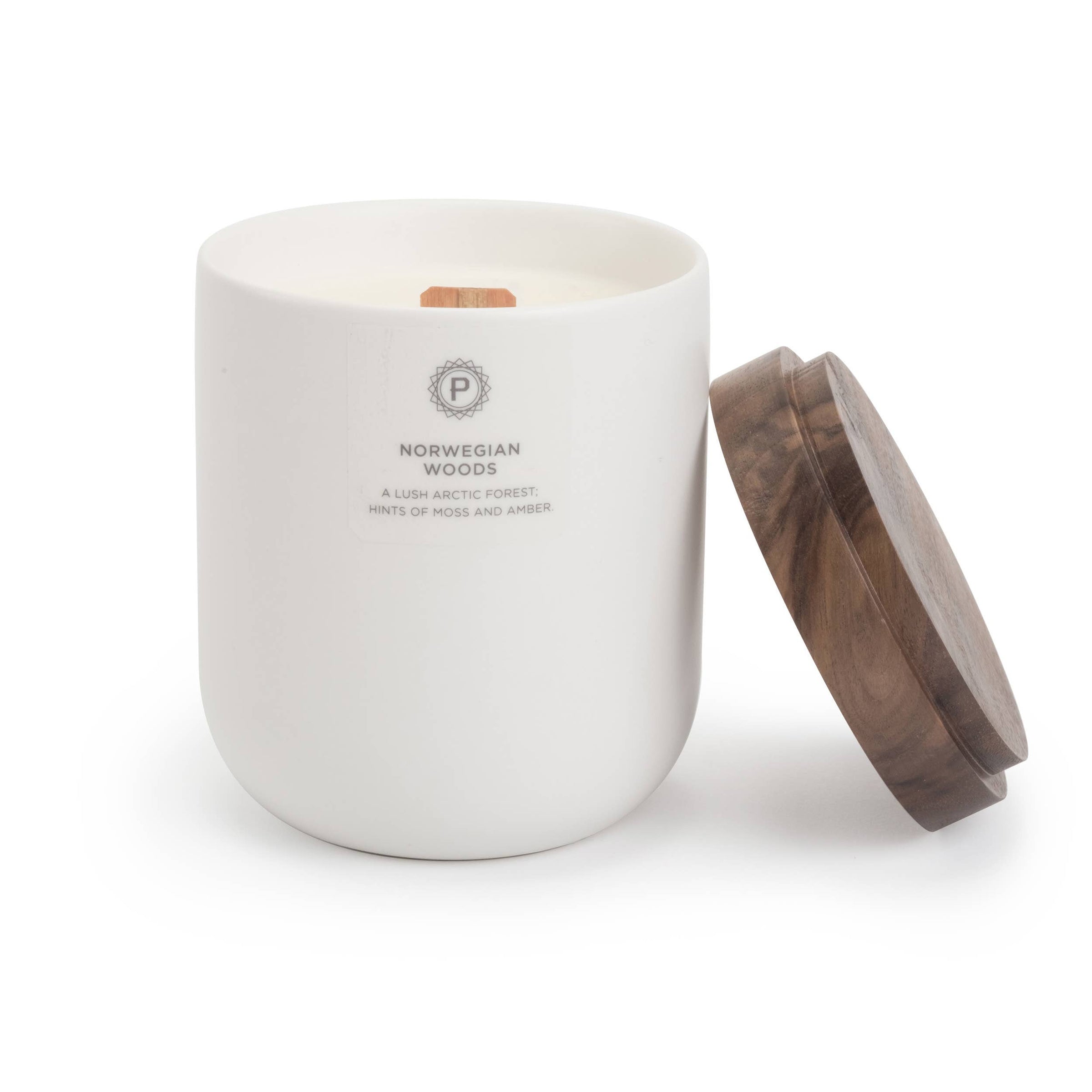 Norwegian Woods Ceramic Candle