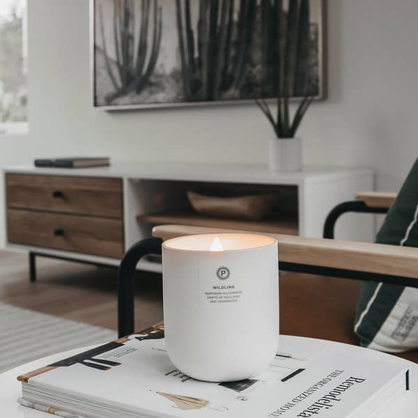 Norwegian Woods Ceramic Candle