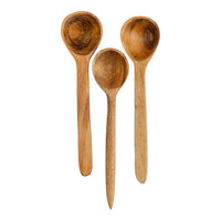 Carved Wood Spoon Set