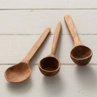 Carved Wood Spoon Set