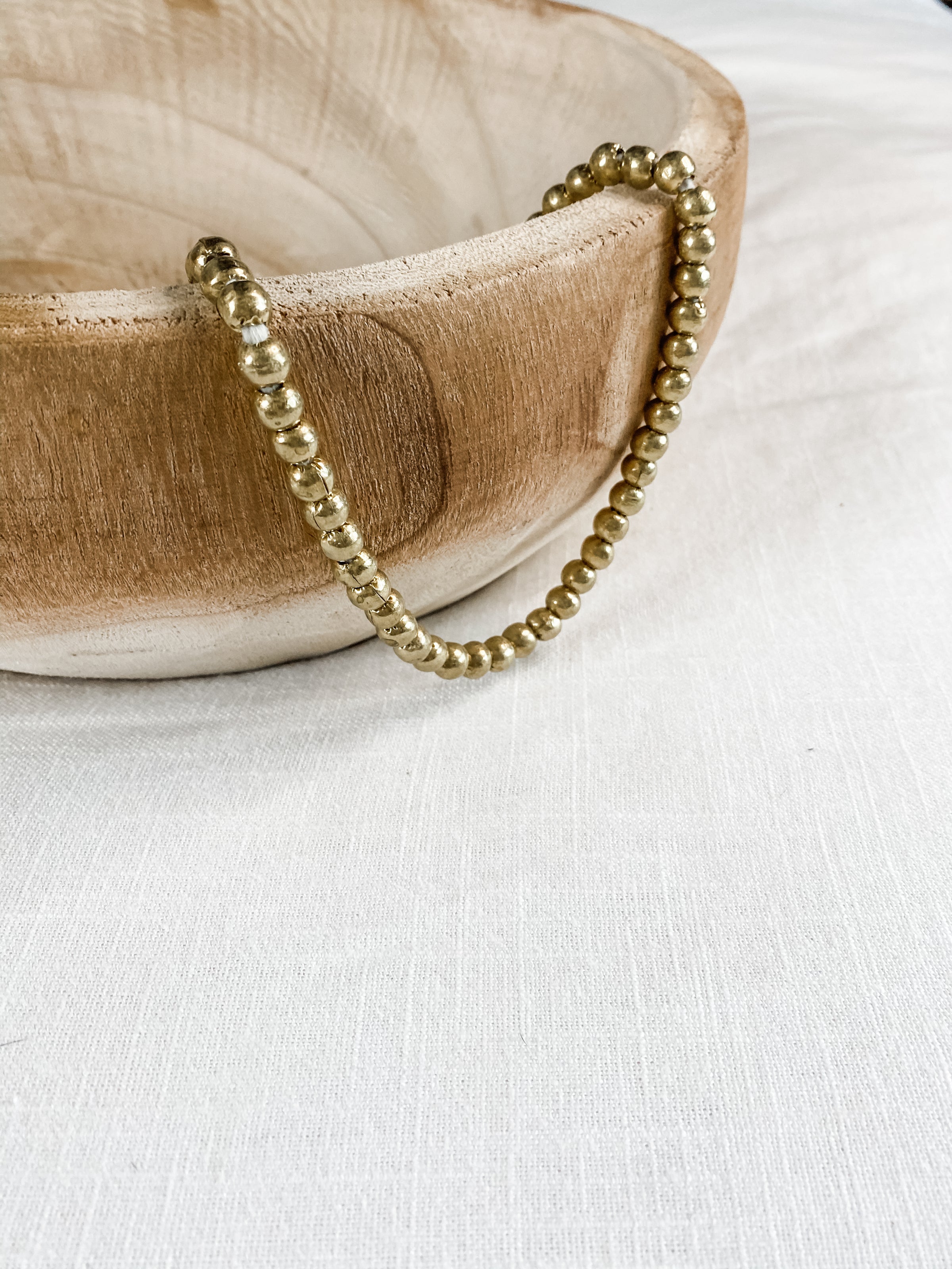 The Ezekiel - Brass Ethiopian Beads (8mm)
