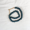 The Nola - Recycled Black Glass Beads