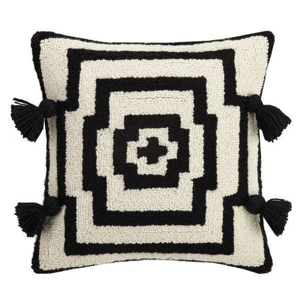 Hypnotic Tassel Pillow